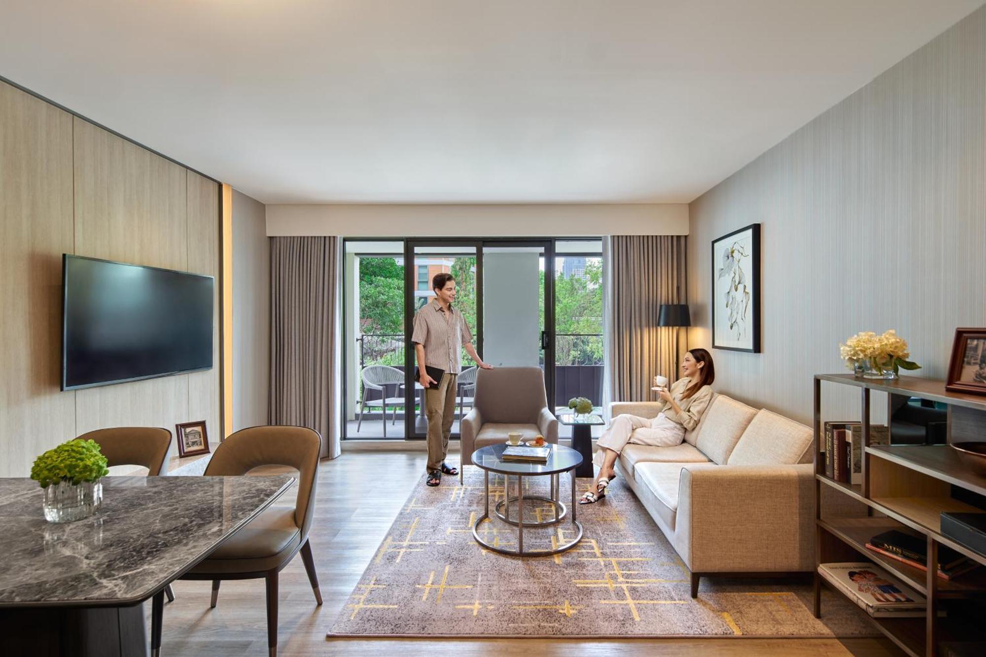 Marriott Executive Apartments, Bangkok Townhall Sukhumvit Екстер'єр фото