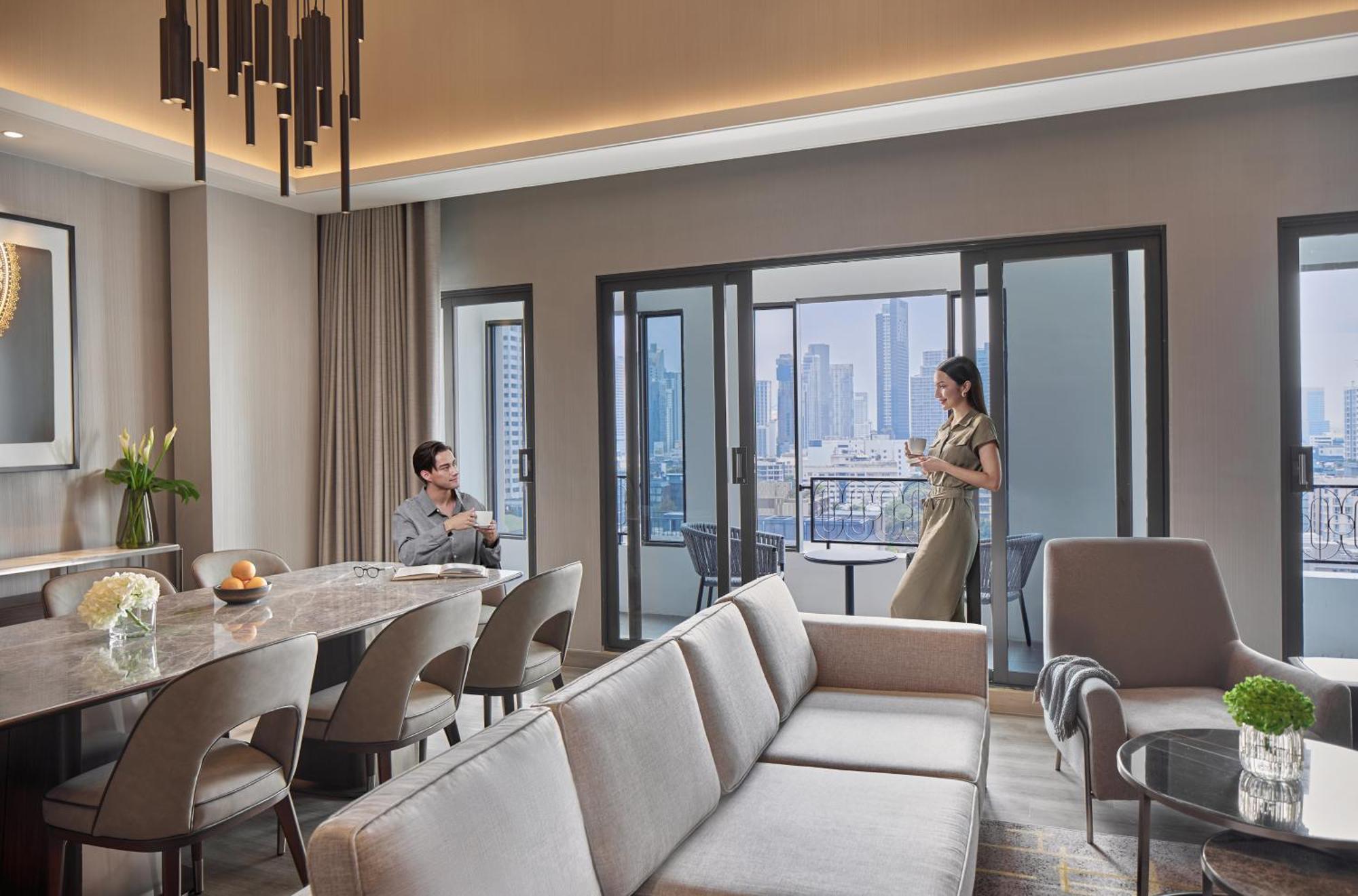 Marriott Executive Apartments, Bangkok Townhall Sukhumvit Екстер'єр фото